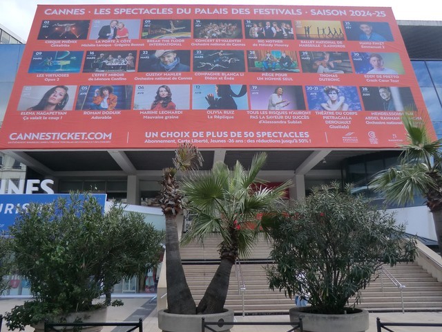 Palais des  Festivals et des congrès de Cannes 